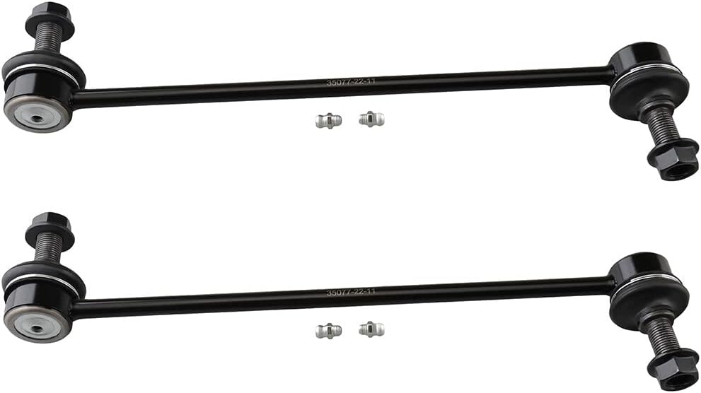 OCPTY - New 2-Piece For Hyundai Accent Elantra Elantra Coupe Elantra GT Tucson Veloster For Kia Forte Forte Koup Forte5 Rio Soul Soul EV For Sportage Front Sway Bar End Link