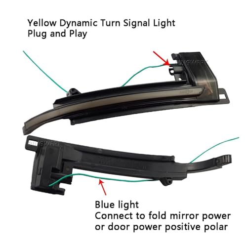 Clignotant dynamique pour Audi A3 A4 A5 B8 répétiteur latéral LED - 3