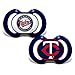 BabyFanatic Pacifier 2-Pack - MLB Minnesota Twins - Officially Licensed League Gear