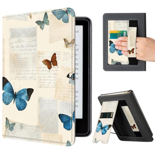 Image of CoBak Case with Stand for 6.8 inch E-Book Reader -Cover with Auto Sleep Wake,Card Slot,Hand Strap Feature - Fits 11th Generation(not Compatible with Meebook /KoBo)