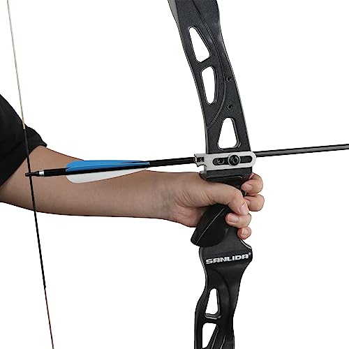 SHARROW 31.5" Archery Aluminum Targeting Arrows Target Hunting Spine 300 Arrows with 4" Vanes with Screw-in Arrowhead For Beginners Outdoor Practice For Compound Bow And Recurve Bow (12 pcs) - Image 6