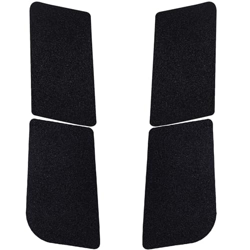 gtpartes Tractor Fender Foot Grips Replacement 80 Grit Compatible with John Deere 316 318 322 330 332 Farm and Ranch Machinery Tractor Foot Grip Accessories Black 4 PCS