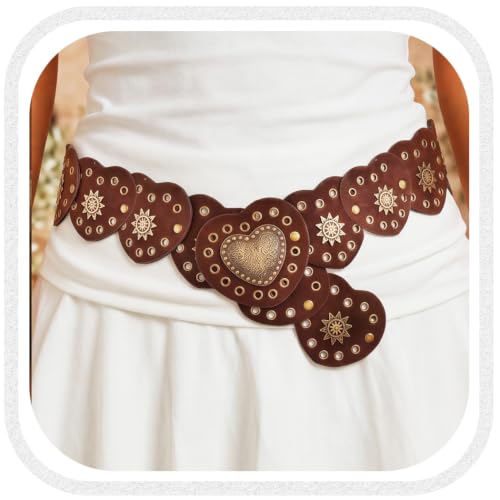 Ceinture à disque large pour ceinturer une robe trop large avec élégance et originalité