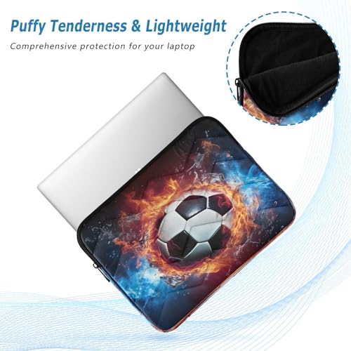 Funda para portátil 13-14 pulgadas Fire Flame impermeable miniatura 5