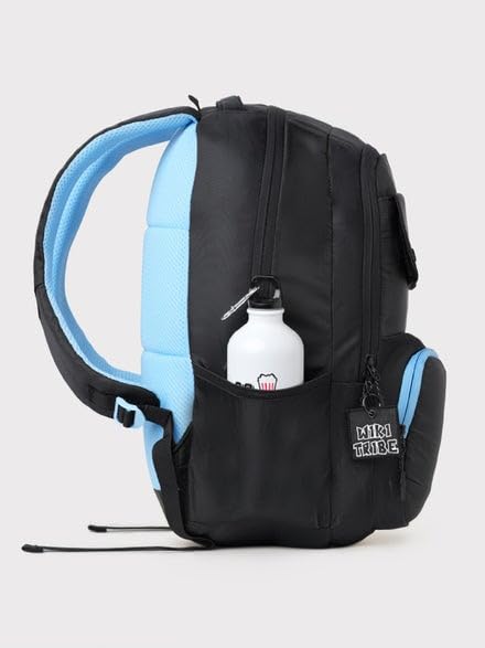 Image of Wildcraft Wiki 28 Backpack For Boys & Girls | 18 Inch- 28 Ltr and Two Compartments with Padded Shoulders, Bottle Holder, Key Chain | Best for Books,Stationery,Lunch Box & Essentials
