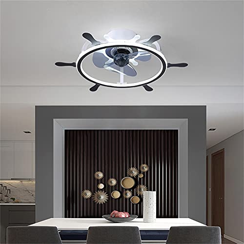 Ventilateur de plafond avec lumière pour chambre sans bruit et variable - 3