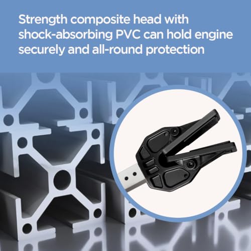 Image of Boat Transom Saver Adjustable Shock Absorbing Boat Transom Saver with Composite Head Ideal for Holds Engine, Roller and Trailer Mounts