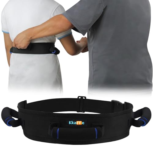 KkaFFe Gait Belt with Handles, Transfer Belt for Elderly, Patient