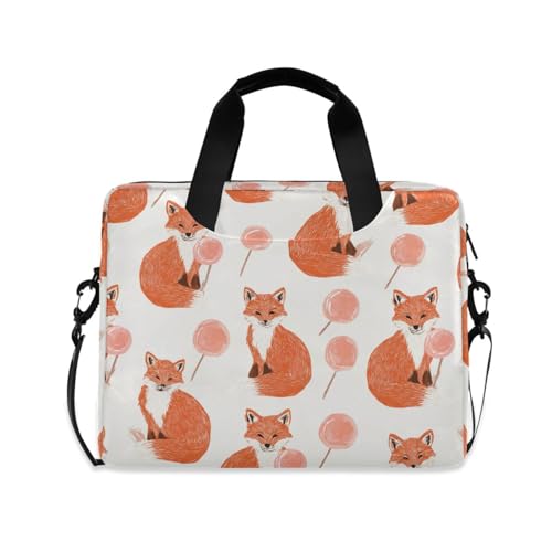 Funda para laptop bolso cruzado 15.6 pulg con asa y correa