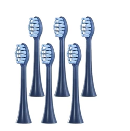 12 �̃u���V�w�b�h�AFLYCO ���u���V�w�b�h TH0 FT7105/FT7106/FT7205 ���j�o�[�T�������p�ƌ݊�������(12PCS black blue)