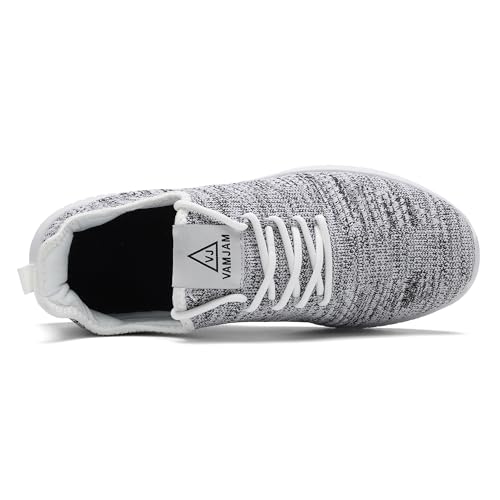 Image of VAMJAM Men's Running Shoes Ultra Lightweight Breathable Walking Shoes Non Slip Athletic Fashion Sneakers Mesh Workout Casual Sports Shoes