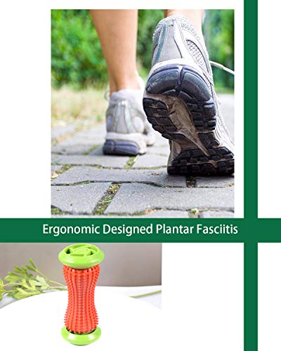 Chifit FOOT ROLLER 001 Reflexology Foot Massager Tool, Plantar Fasciitis Relieve Diabetic Neuropathy,Acupressure Trigger Point Therapy thumb #4