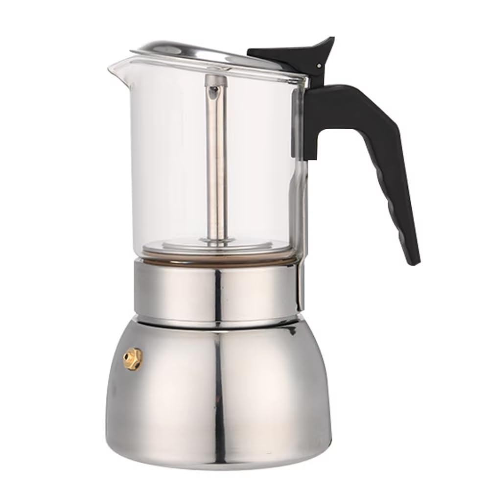 Cafetière induction en acier inoxydable portable pour le camping