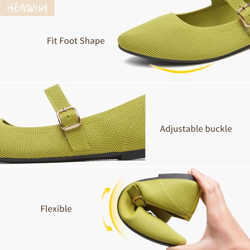 Image of Women's Ballet Flat Mary Jane Flats Slip on Laides Dress Flats with Strap