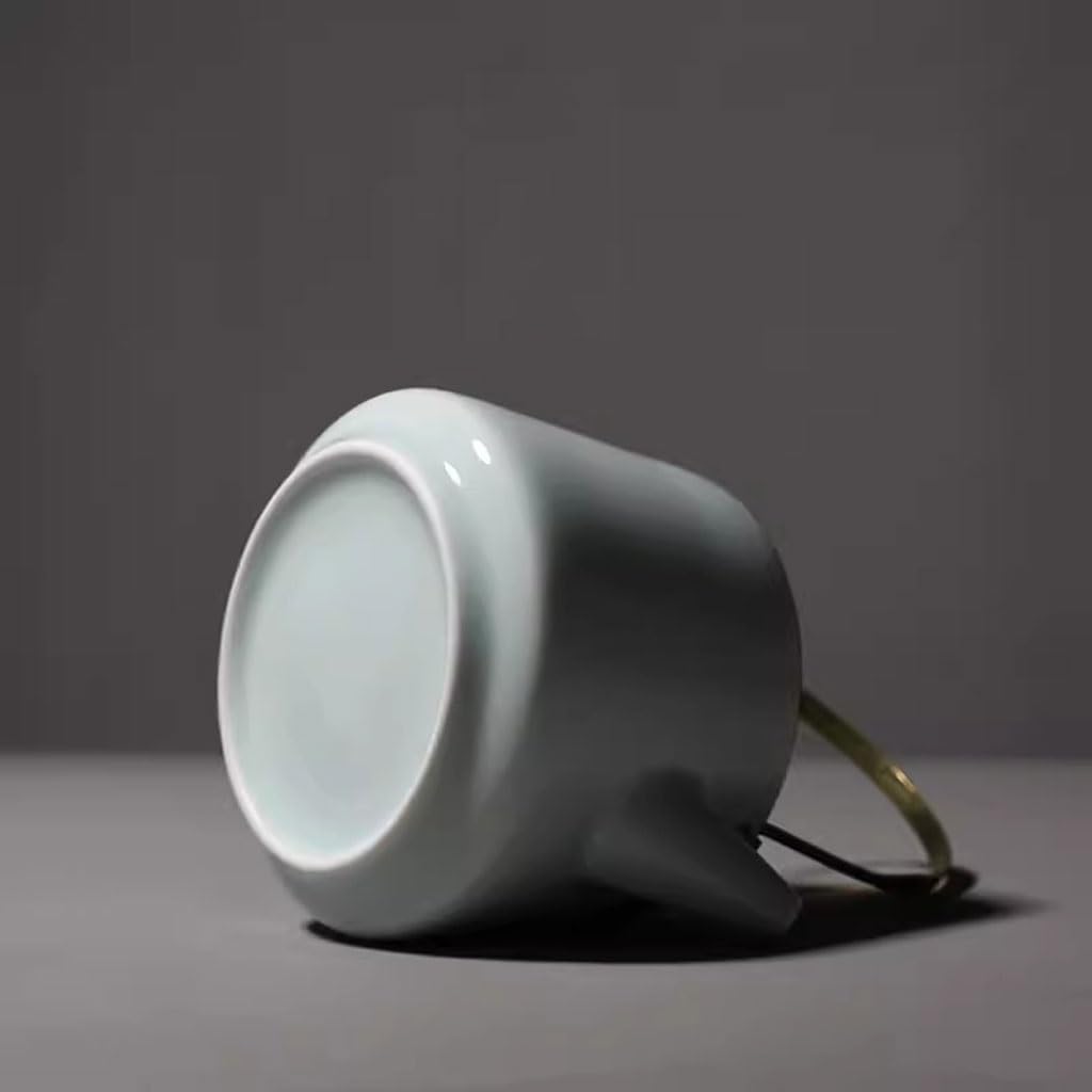Dzbanek do herbaty ziołowej, chiński, prosty, mały, ceramiczny, domowy zestaw do parzenia herbaty, herbata liściasta