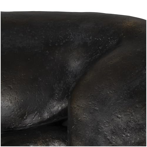 Escultura Decorativa Leopardo Polystone 29 x 14 x 13 in miniatura 5