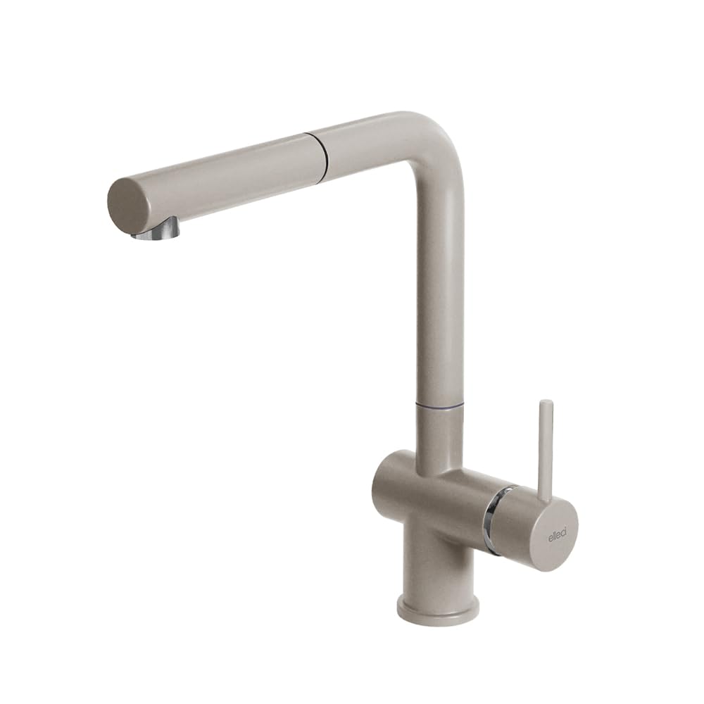 Miscelatore per lavello da cucina con Doccetta Monocomando Champagne K95 MKKSTP95