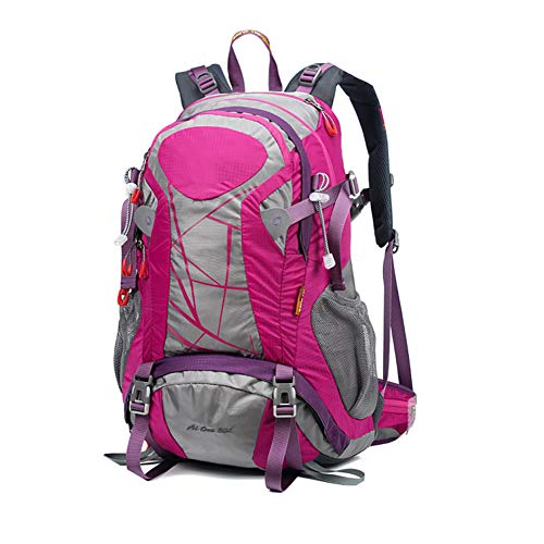 FFYUYI Nylon Mochila de Senderismo  30L de Gran Capacidad multifunción Ajustable Paquete