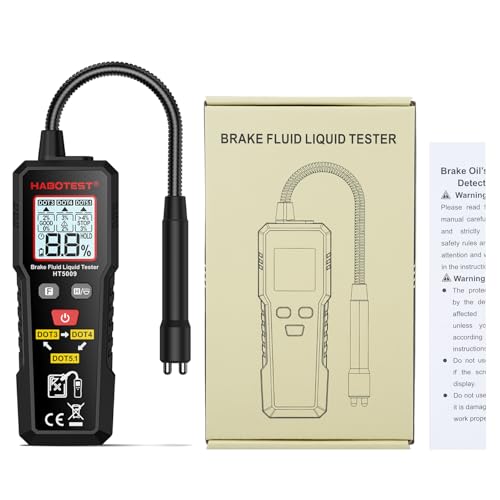 Testeur de liquide de frein HABOTEST HT5009 à sonde flexible