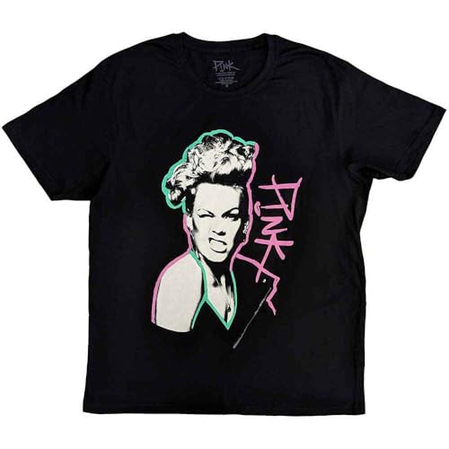 T-shirt Rose noir unisexe avec motif logo imprimé pour style quotidien