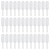 120 Stück Kunststoff Pipetten, 4 ml Transferpipetten, Messpipetten, Squeeze Liquid Dropper Pipetten für Erdbeeren, Schokolade, Marmelade, Cupcakes