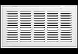 20' X 10 Steel Return Air Filter Grille for 1' Filter - Fixed Hinged - Ceiling Recommended - HVAC...