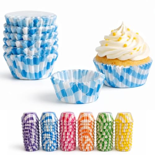Pirottini in Carta da Forno per Muffin CupCake Colorati - Tazze di Carta| Catering| Dessert|Feste (300, 3 DIAMETRO)