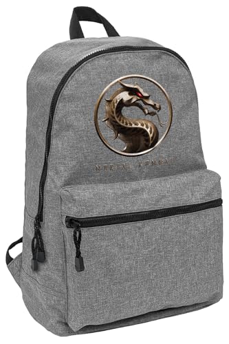 LOGOVISION Mortal Kombat Movie Logo Lightweight Backpack for Work School Daily Use Packable for Travel