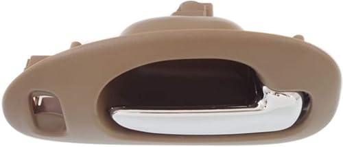 Miniatura 4 de KarParts360 Para Chrysler LHS 1999 2000 2001 Manija de puerta interior delantera, bisel beige del lado del pasajero con palanca cromada  con