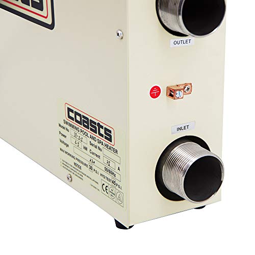 image for KOOKYOU Pool Water Heater Thermostat 15KW 220V for Swimming Pool SPA H