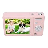 Akozon Fotocamera Digitale Scorrevole 4K 64MP HD Messa a Fuoco Automatica Zoom Digitale 16X Fotocamera retrò per Fotografie di Viaggio (Pink …