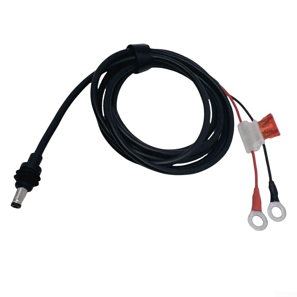 12V 300V Power Cord with 16AWG Wiring Extension and Car Fuse Holder for Starlink Mini Designed for Use in Cars RVs and Boats