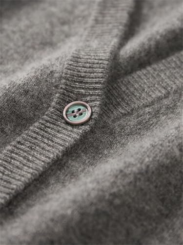 Men's 100% Wool Sweater V-Neck Knitted Cardigan Winter Solid Color Sleeveless Jumper Vest Men's Waistcoat Tops2