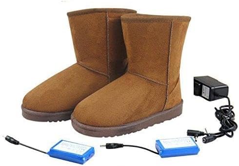 rown Lithium battery charging Warmer Heated Feet warmer shoe 4 hours holding 28cm woman