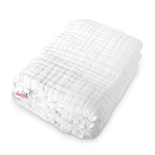 Coney Island Cotton | Warm, Soft & Fluffy Muslin 6 Layer Multi Use