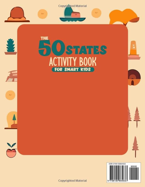 EPIC 50 STATES ACTIVITY BOOK FOR SMART KIDS: Explore All 50 States with Fun Facts, Trivia Quizzes, Logic Puzzles, Mazes, Coloring Pages, Geography ... Maps, Bonus Activities & Screen-Free Fun! image 3