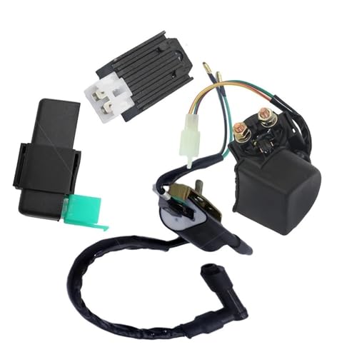 Kit relais boîtier CDI universel avec bobine d'allumage et régulateur pour quad 110cc