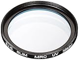 Diámetro: 39 mm B.I.G. 420668 Filtro UV, Fino, 14 x, HD, Tratamiento antirreflejos, 39 mm Negro