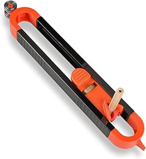 LALOCAPEYO Contour Gauge Irregular Profile Gauge Woodworking Measurement Radian Scale Profile Gauge Profiling Tool for Copying Angles and Strange Shapes Outline Marking for Laying Tiles