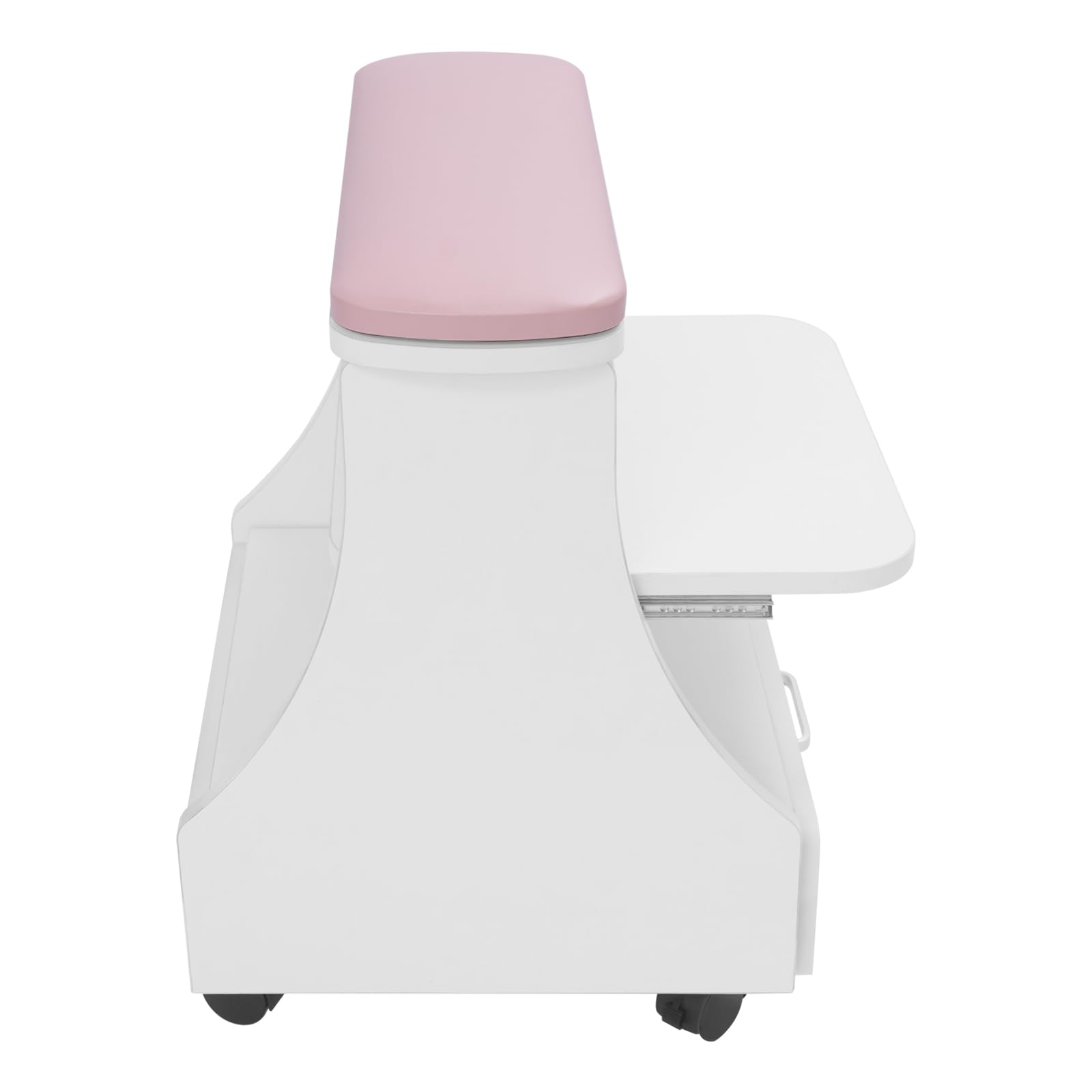 Repose-pieds pour pédicure manucure avec roues, tabouret de bain de pieds mobile, chariot de salon de beauté