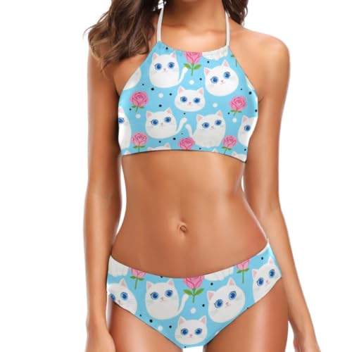 Maillot de bain dos nu imprimé par sublimation avec son slip extensible doux