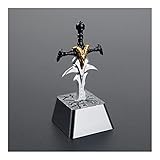 Keyboard Standard: 104 Keys Keycap Keyboard for Dota Frostmourne Sword Keycaps ESC Backlight 3D Backlit Aluminum Metal Keycaps Mechanical Gaming Keycap Set (Color : Type 2) (Type 1)