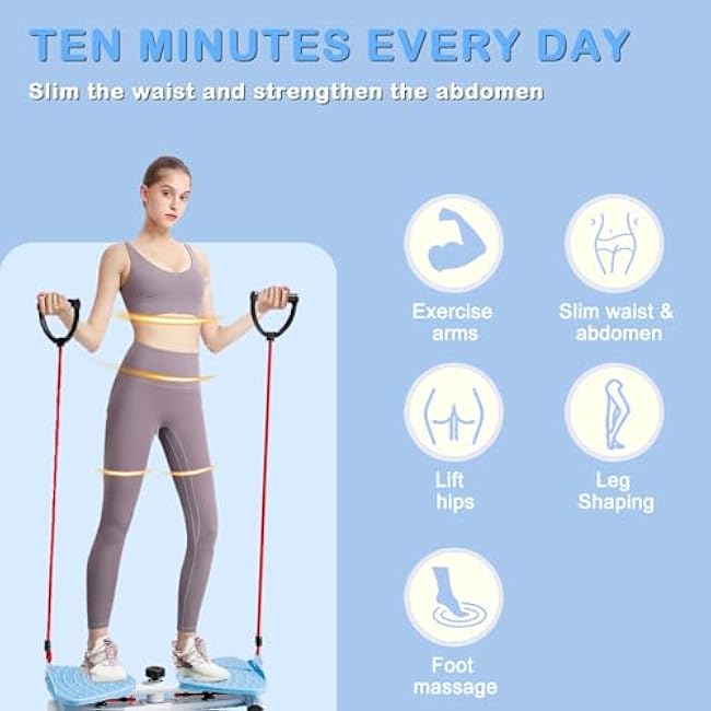 Flexforge Pilates Twister Waist Twisting Machine with Resistance Bands 360¡ã Non-Slip Ab Board Silent Core Trainer for Belly Fat Loss & Leg Toning 250lbs Capacity Home Gym Equipment for Women/Men