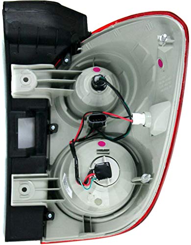 Evan Fischer Driver Side Tail Light Compatible With 2010-2015 Chevrolet Equinox - Gm2800242 #TOP3