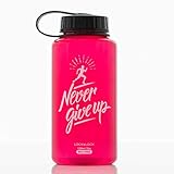 Lock & Lock - Botella de agua deportiva, Rosado, 1 litro, 1