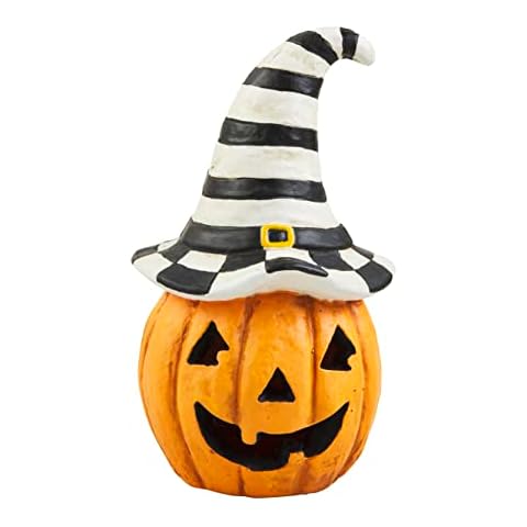 Mud Pie Paper Mache Pumpkin Witch Lantern Cover