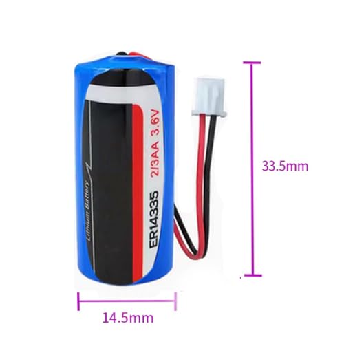 Batería no recargable ER14335 3.6V 1650mAh 1 unidad miniatura 2