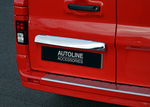 Habillage de poignée arrière Trafic 2014+ moulure de hayon haut de gamme chrome