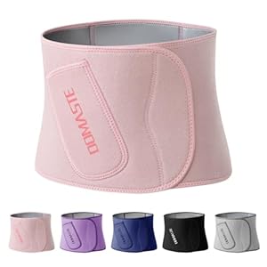 Waist Trimmer for Women & Men – Sweat Belt Waist Trainer Stomach Wrap for High-Intensity Training & Workouts