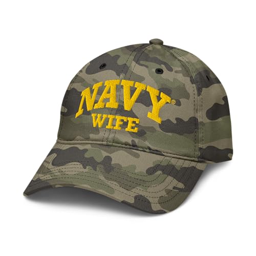 United States Navy Wife Adjustable Baseball Hat miniatura 1